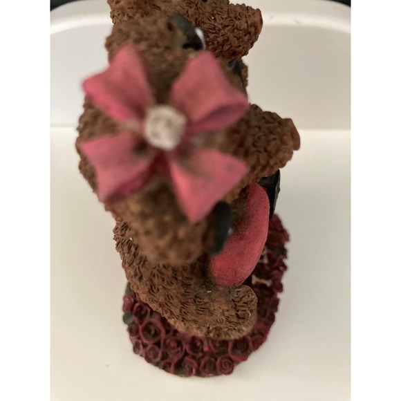 Decorative Fancy Bear Couple Resin Figurine - Picture 4 of 7